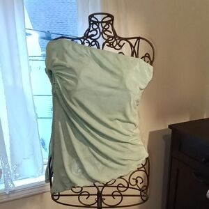 Source Unknown Light Green Women's Blouse